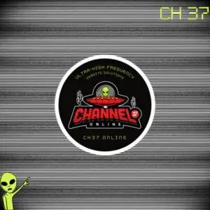 Channel 37 Online Round Stickers